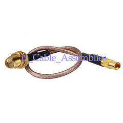 2x Antenna extension cable RP SMA female to MMCX jack RG316 pigtail RG316 WIFI