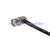 Superbat BNC plug right angle to BNC plug male right angle pigtail cable RG58 for wireles