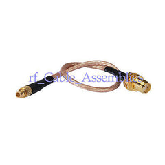 Superbat SMA Jack to MMCX plug straight RF  pigtail cable RG316