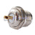 N Front Mount Jack bulkhead with solder cupRF CONNECTOR