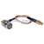 Superbat BNC plug right angle male to MCX plug male pigtail Coax Cable RG316 for wireless