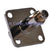 SMA female jack long to TNC jack flange/panel router RF adapter coupler,25x25mm