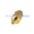 10x SMB male plug to SMA male plug RF coaxial adapter connector straight gold