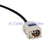 Superbat Radio antenna Extension cable Fakra female  B  pigtail for Radio with phantom su