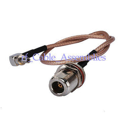 10X N female to CRC9 male RA pigtail cable for huawei modem E660A E881E EC321