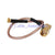 Superbat SMA plug male right angle to MMCX male plug RA pigtail coax cable RG316 wireless
