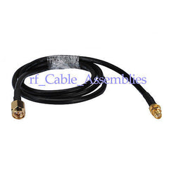 Superbat 3 FT WLAN SMA male to female  RF cable Assembly KSR195 cable 1M