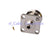 N female Jack 4 hole Flange mount connector Solder Semi rigid.086  Cable RG405