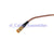 Superbat BNC male plug right angle to MCX female Jack RF straight pigtail cable RG316