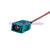 Superbat Universal Fakra  Z  female to RP-SMA Jack female bulkhead RF pigtail Cable RG316