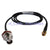 Superbat BNC Jack to RP-SMA Plug pigtail Cable RG58 50CM