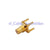 SMC male jack vertical PCB mount RF connector straight