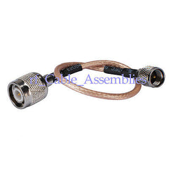 Superbat Mini-UHF plug male to TNC Jack female Pigtail coax cable RG316 15cm WIFI WIRE