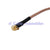 Superbat MC-Card Plug right angle to MMCX male RA pigtail cable RG316 for Option Wireless