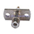 SMB 2 hole panel mount jack plug with short dielectric and solder,Stainless Steel