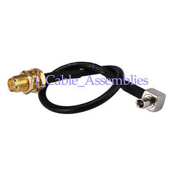 10X RP SMA Jack to TS9 pigtail cable RG174 Sierra Wireless USB306 C889,ZTE MF60