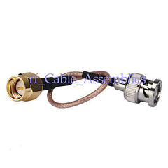 Superbat BNC Plug to SMA Plug pigtail Cable