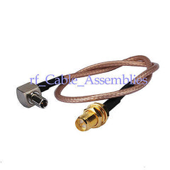 Superbat RP SMA Jack to TS9 plug pigtail cable RG316/RG174 15cm