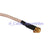 Superbat MMCX male right angle RA to FME female jack pigtail cable RG316 for wireless