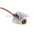 Superbat N female flange 4 hole to SMA female bulkhead pigtail cable RG316 50cm wireless