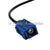 Superbat Fakra Jack straight to Fakra Plug straight RG174  C