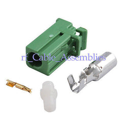 Superbat AVIC connector Jack green for HRS Pioneer GPS antenna AVIC-X710BT X910BT NEW