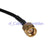 Superbat SMA male plug to BNC female jack pigtail cable RG174 15cm for wifi antenna