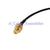 Superbat F Plug to RP SMA Jack (male pin)RF pigtail cable