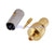 Superbat MMCX plug male straight Crimp for RG58 LMR195 RG400 RG142 cable RF connector