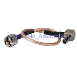 Superbat UHF to TS9 mlae RF pigtail cable sierra wireless USB