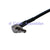 Superbat 10pcs CRC9 plug RA to TS9 plug right angle RF pigtail cable RG174 15cm for 3G/4G