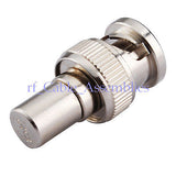 50 Ohm Vollkupfer BNC Stecker Widerstand HF Koaxialanschluss gerader Stecker