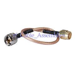 Superbat SMA male to UHF male RF pigtail Cable for wifi antenna