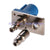 Superbat Fakra  C  Plug male Front mount Blue Crimp 1.13 for GPS telematics or navigation