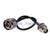 10PCS TNC female to N male plug RF Antenna Extension Pigtail Cable RG174 wifi