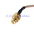 2x U.fl / IPX RP SMA female (male pin) bulkhead Pigtail Cable Mini-PCI UFL RG178
