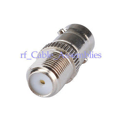 BNC-F Adapter BNC Buchse auf F Buchse gerade