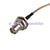 Superbat MC-Card male right angle to RP BNC female plug bulkhead pigtail cable RG316 wifi