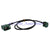 Superbat Fakra female E RA to Fakra Jack E right angle pigtail cable RG174 for Car TV GPS