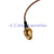 Superbat RP SMA Jack to MCX plug straight pigtail cable RG316