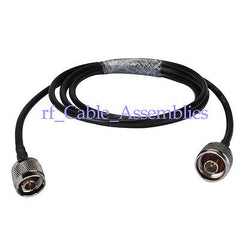 Superbat 6FT WLAN Antenna pigtail N-Type Plug Male to N Plug Wireless Cable KSR195 2M
