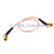 Superbat 90 Deg SMB plug male to SMB plug right angle pigtail cable RG316 1M for GPS/GSM