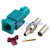 Superbat Fakra crimp stecker RF stecker Waterblue /5021 Neutral codierung lange version