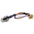 Superbat F female bulkhead to MCX right angle male RA pigtail cable RG316 + adapter SMA-F