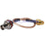 Superbat BNC-Buchse weiblich auf RP-SMA-Buchse weiblich Pigtail-Kabel