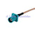 Superbat Universal Fakra Plug  Z  to SMA Plug pigtail Cable