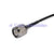 Superbat F-Type female bulkhead to TNC male plug pigtail Coaxial Cable RG174 for wireles