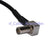Superbat SMA Jack to MS-147 plug right angle pigtail cable RG174 for Wireless