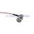 Superbat BNC plug male RA to BNC plug right angle pigtail cable RG316 for Wireless