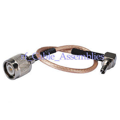 Superbat TNC plug male to CRC9 male RA pigtail COAX cable RG316 for 3G Huawei Wireless